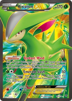 Carte Pokémon: Virizion EX