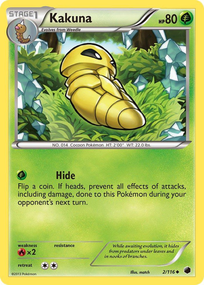 Carte Pokémon: Kakuna [Coconfort]