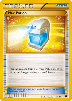 Carte Pokémon: Max Potion