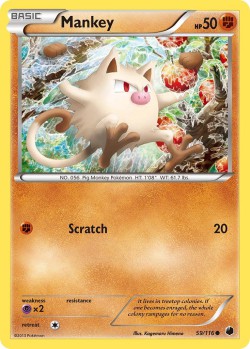 Carte Pokémon: Mankey