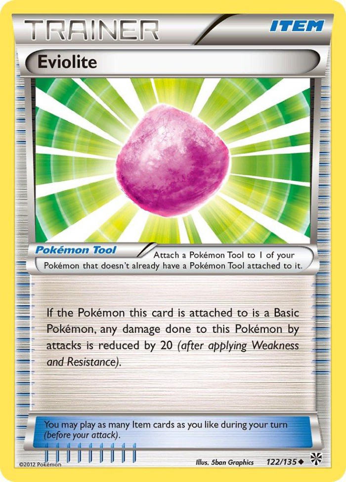 Carte Pokémon: Eviolite [Évoluroc]