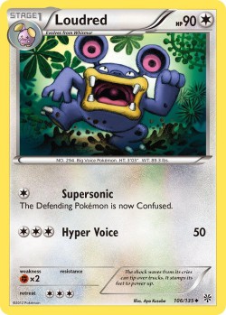Carte Pokémon: Loudred