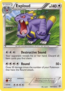 Carte Pokémon: Exploud