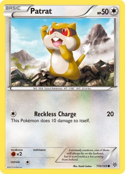 Carte Pokémon: Patrat