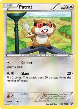 Carte Pokémon: Patrat