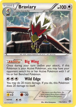 Carte Pokémon: Braviary