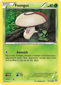 Carte Pokémon: Foongus