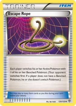 Carte Pokémon: Escape Rope