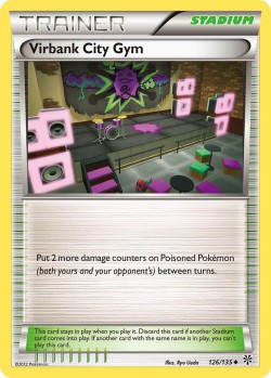 Carte Pokémon: Virbank City Gym