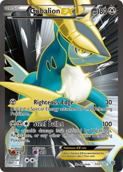 Carte Pokémon: Cobalion EX