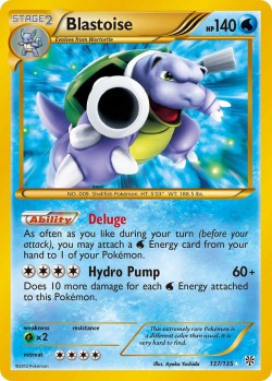 Carte Pokémon: Blastoise