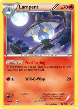 Carte Pokémon: Lampent