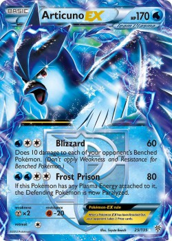 Carte Pokémon: Articuno EX