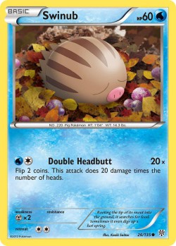 Carte Pokémon: Swinub