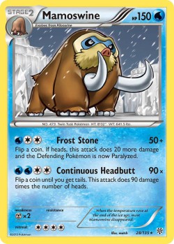 Carte Pokémon: Mamoswine