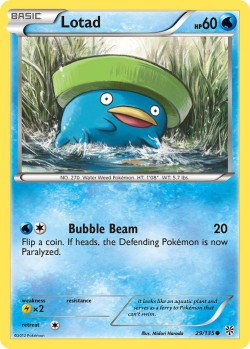 Carte Pokémon: Lotad