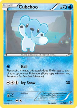 Carte Pokémon: Cubchoo