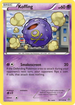 Carte Pokémon: Koffing