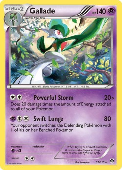 Carte Pokémon: Gallade