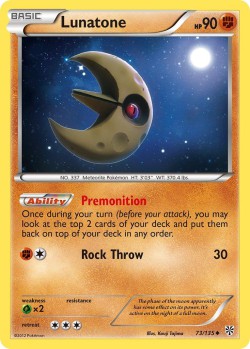 Carte Pokémon: Lunatone