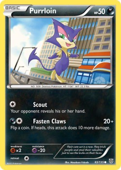 Carte Pokémon: Purrloin