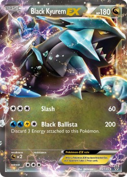 Carte Pokémon: Black Kyurem EX