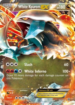 Carte Pokémon: White Kyurem EX