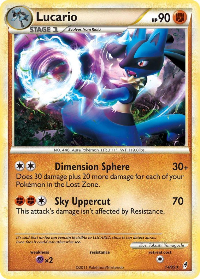 Carte Pokémon: Lucario [Lucario]