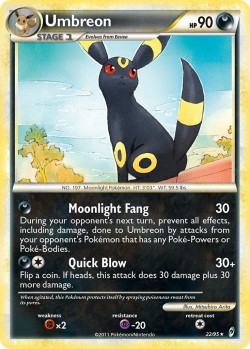 Carte Pokémon: Umbreon