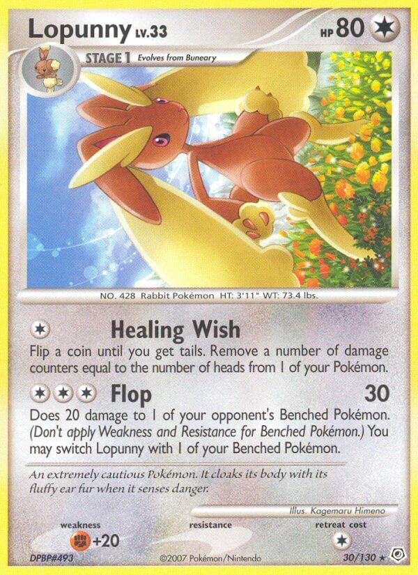 Carte Pokémon: Lopunny [Lockpin]