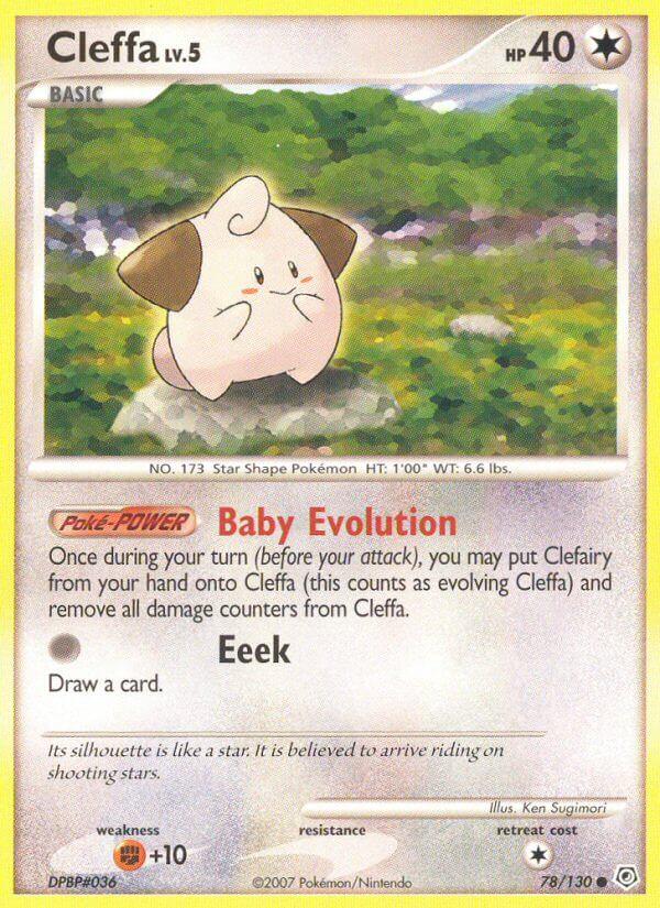 Carte Pokémon: Cleffa [Melo]