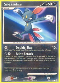 Carte Pokémon: Sneasel