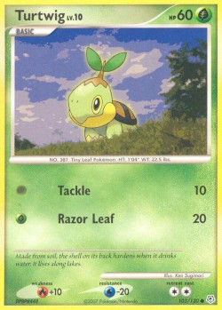 Carte Pokémon: Turtwig