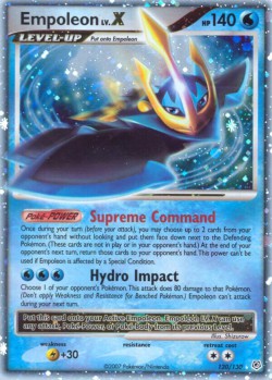 Carte Pokémon: Empoleon LV.X