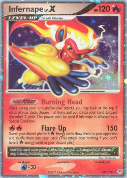 Carte Pokémon: Infernape LV.X