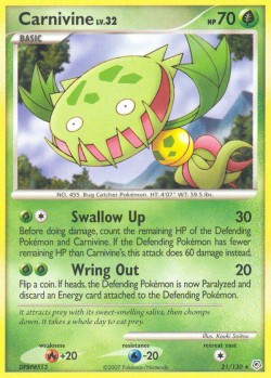 Carte Pokémon: Carnivine
