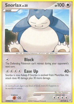 Carte Pokémon: Snorlax