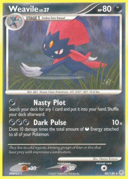 Carte Pokémon: Weavile