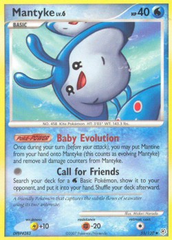 Carte Pokémon: Mantyke
