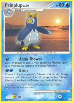 Carte Pokémon: Prinplup