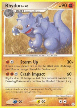 Carte Pokémon: Rhydon