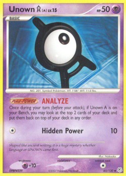 Carte Pokémon: Unown [A]