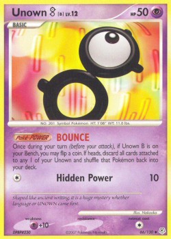 Carte Pokémon: Unown [B]