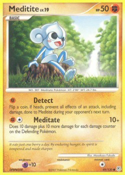 Carte Pokémon: Meditite