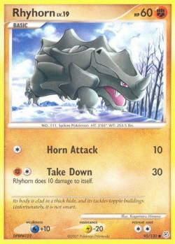 Carte Pokémon: Rhyhorn