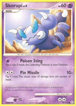 Carte Pokémon: Skorupi