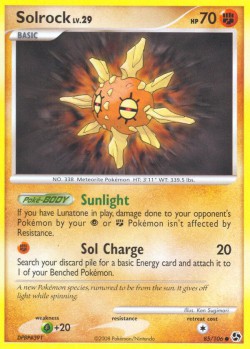 Carte Pokémon: Solrock