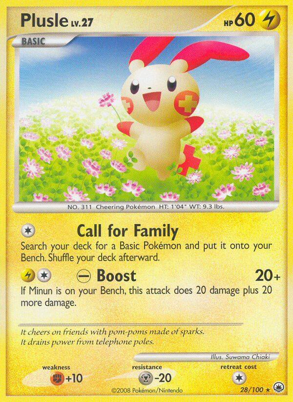 Carte Pokémon: Plusle [Posipi]