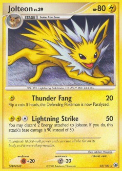 Carte Pokémon: Jolteon