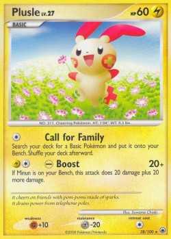 Carte Pokémon: Plusle